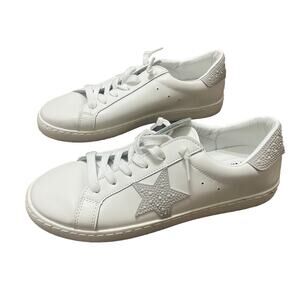 Vintage Havana Women’s Carla Pearl & Star Rhinestone Sneakers – Size 8.5